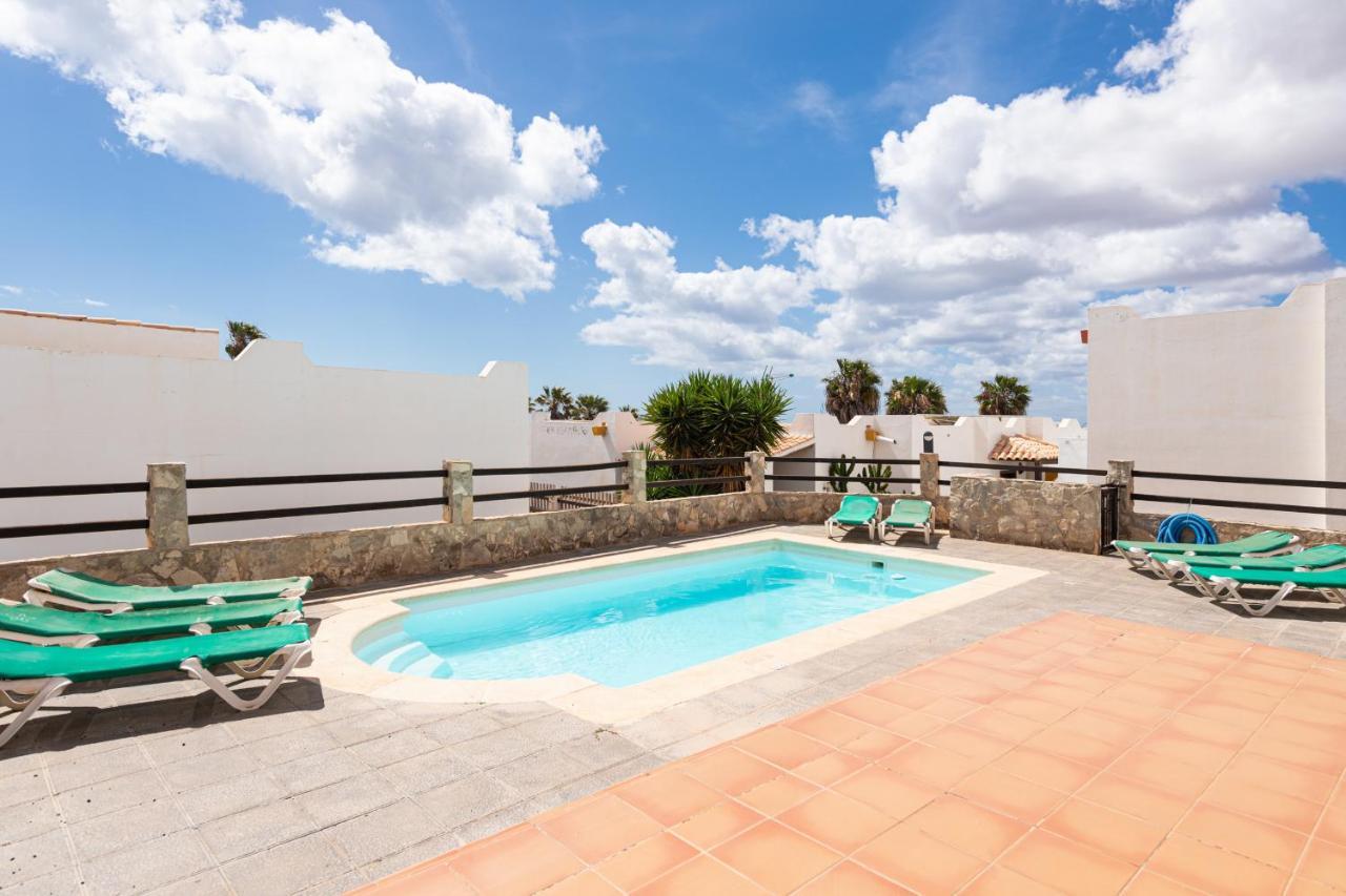 Homeforguest Villa Lobos Con Piscina Privada Caleta De Fuste Exteriér fotografie