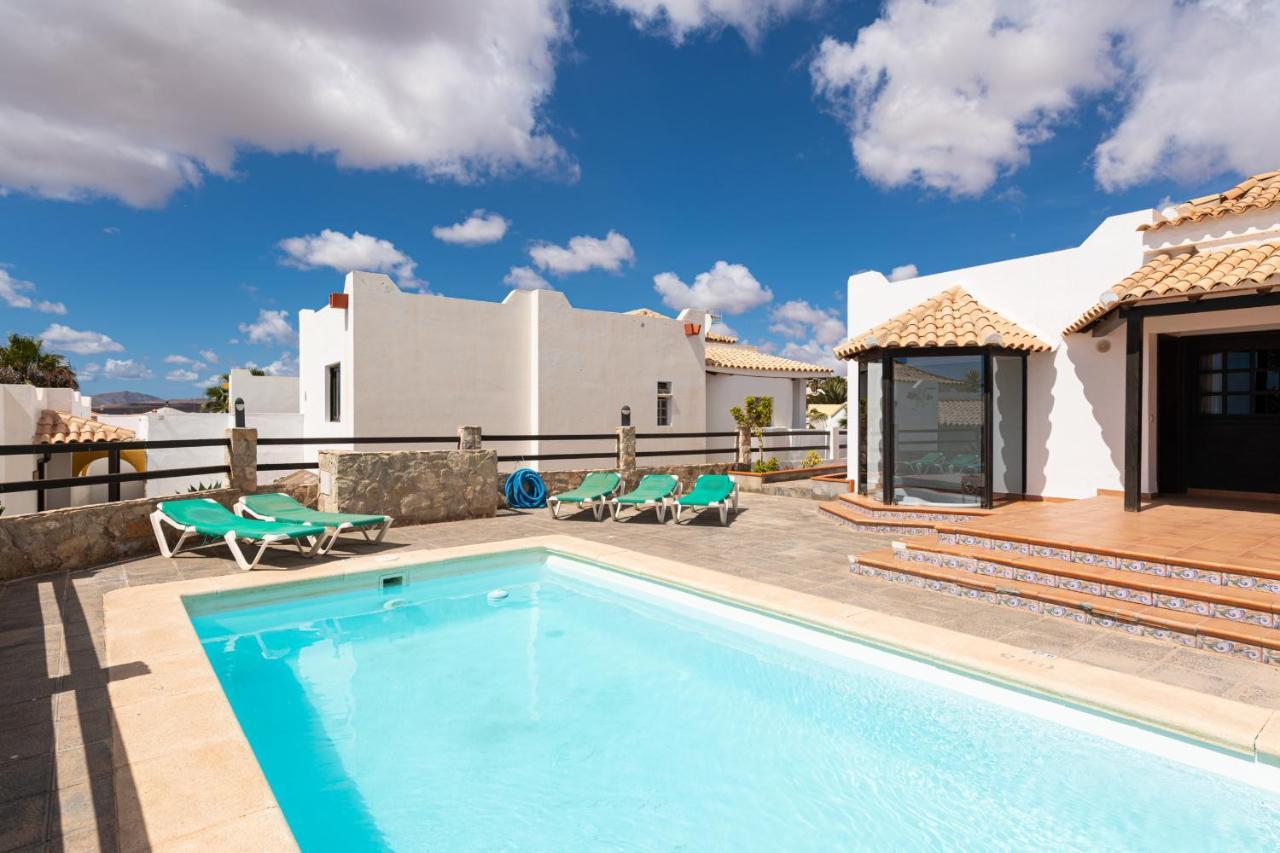 Homeforguest Villa Lobos Con Piscina Privada Caleta De Fuste Exteriér fotografie